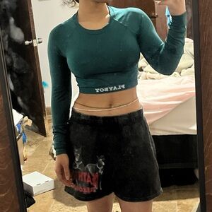 Long Sleeve Playboy Athleisure top